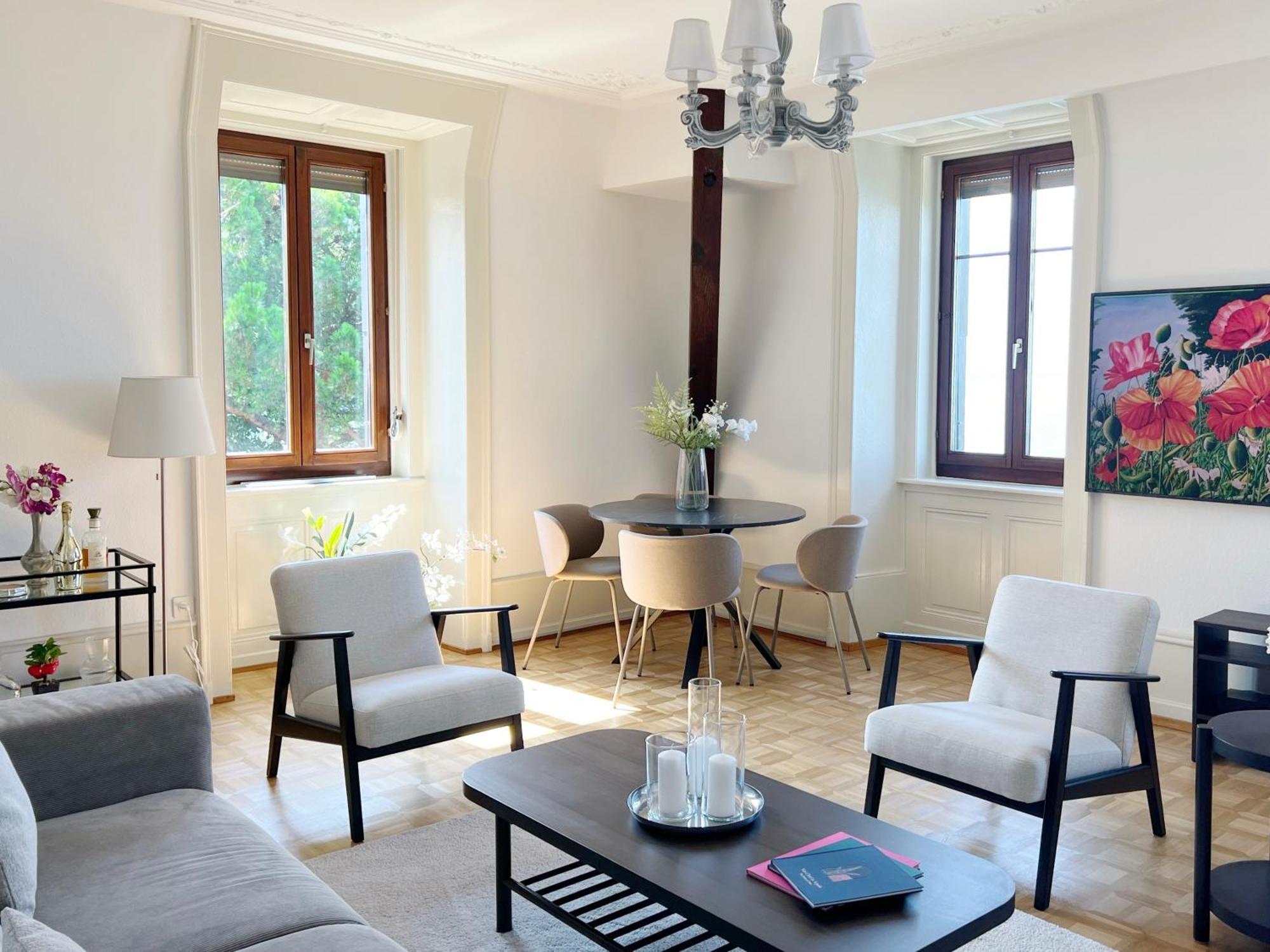 Montreux Riviera Suite Waterfront 3 Bedrooms Private Parking Zewnętrze zdjęcie